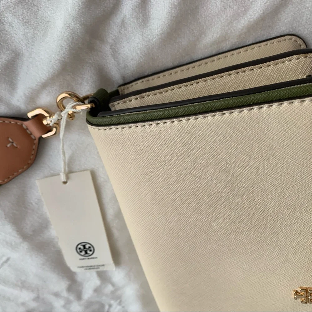 Tory Burch Emerson Color-Block Convertible Crossbody nwt - Picture 13 of 15